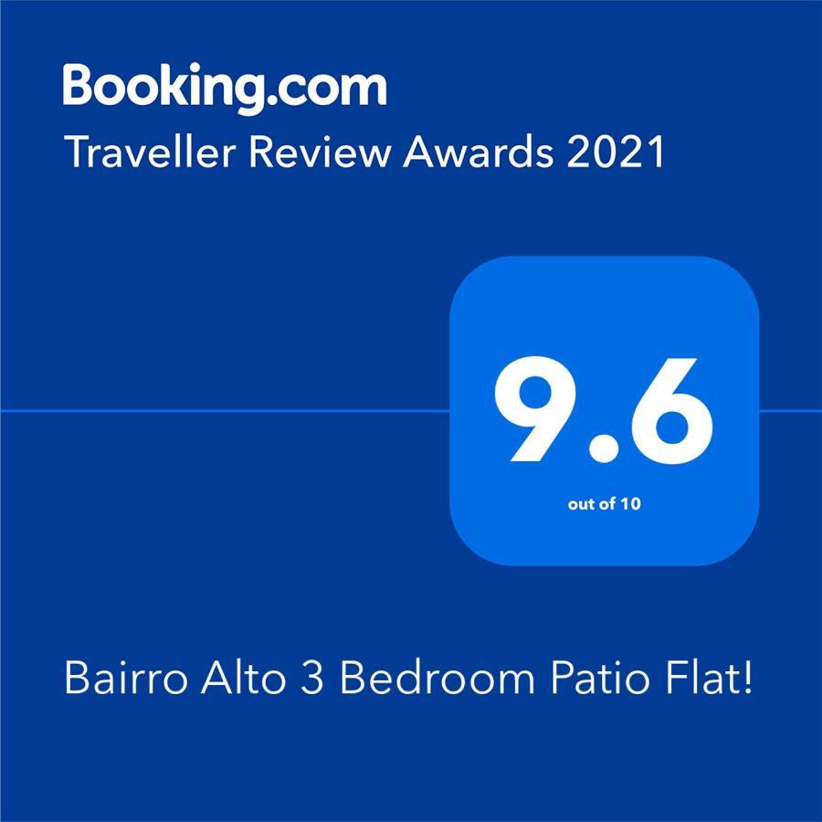 Bairro Alto 3 Bedroom Patio Flat! ลิสบอน ภายนอก รูปภาพ
